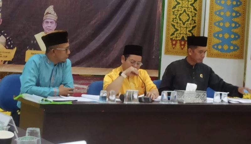 Foto: Ketum DPH LAMR Rohil Datuk Seri Juprizan SPi (tengah) saat menjadi narasumber pada satu kegiatan, belum lama ini.