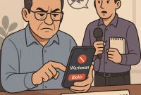 Foto Illustrasi Kepsek SMA Negeri 6 Membolkir Nomor Kontak Jurnalis