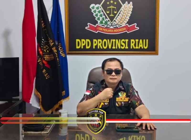 Keterangan Foto: Relas, Ketua DPD LSM PENJARA INDONESIA Provinsi Riau.