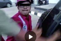 Foto: Tangkapan layar video Oknum Operator SPBU vs Pelanggan