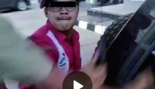 Foto: Tangkapan layar video Oknum Operator SPBU vs Pelanggan